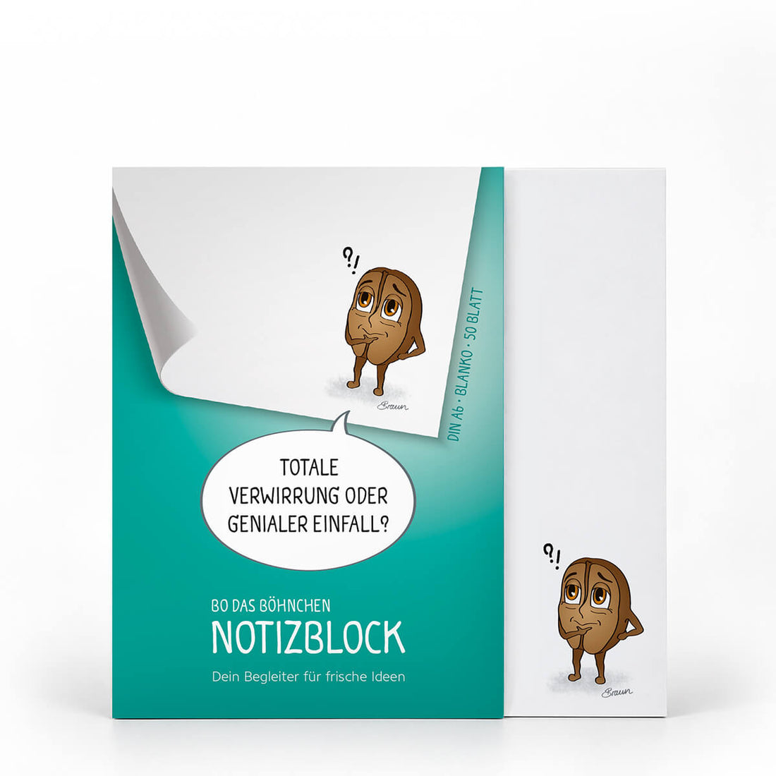 Notizblock - nachdenklich