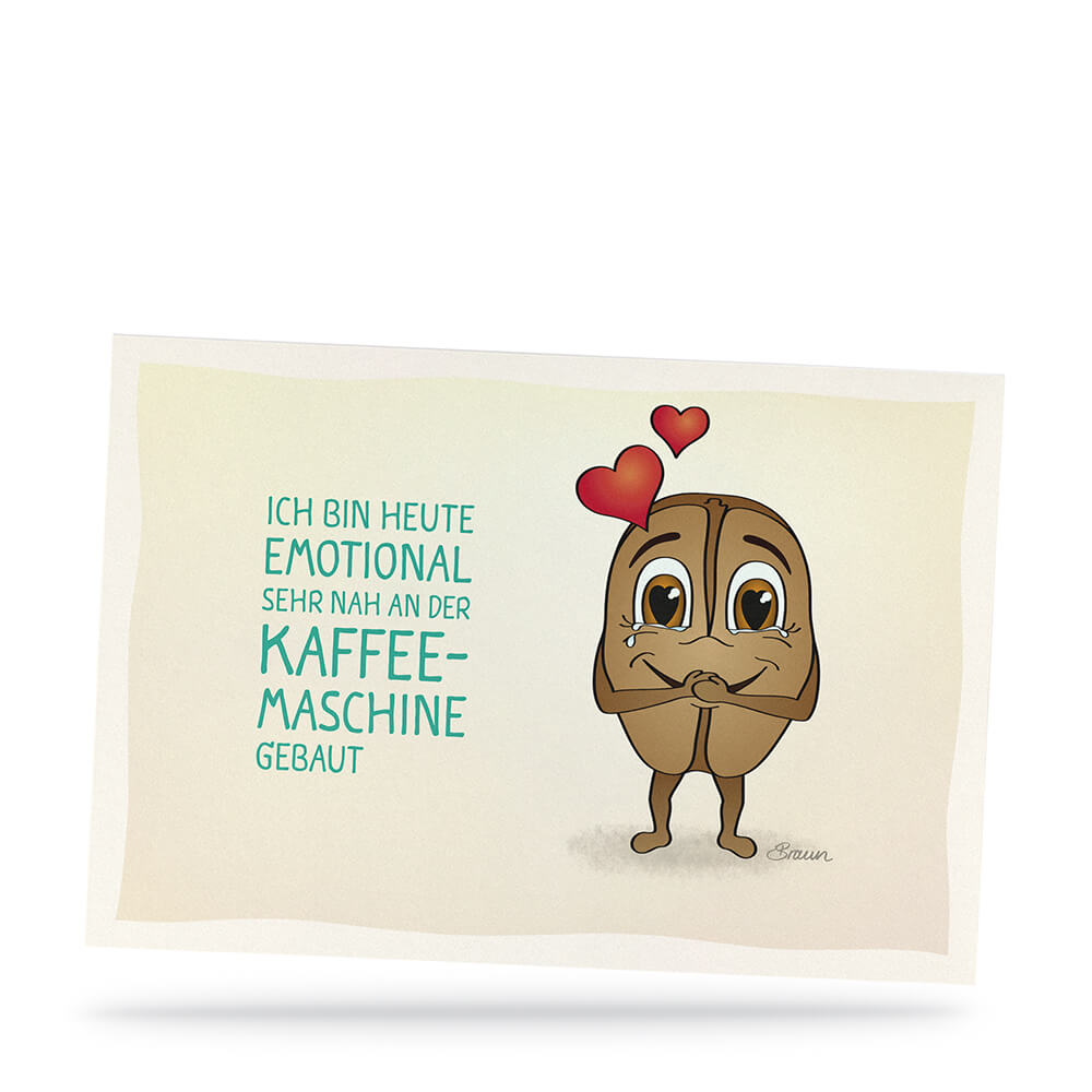 Nah an der Kaffeemaschine gebaut